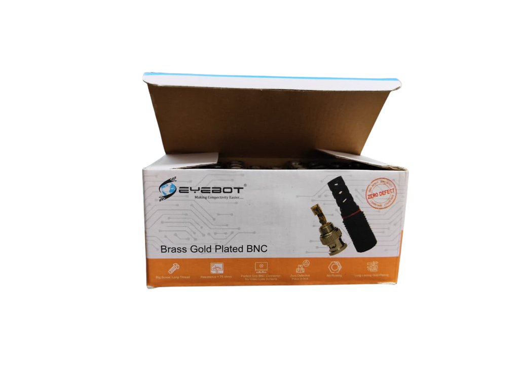 EyeBot Gold Plated Brass BNC