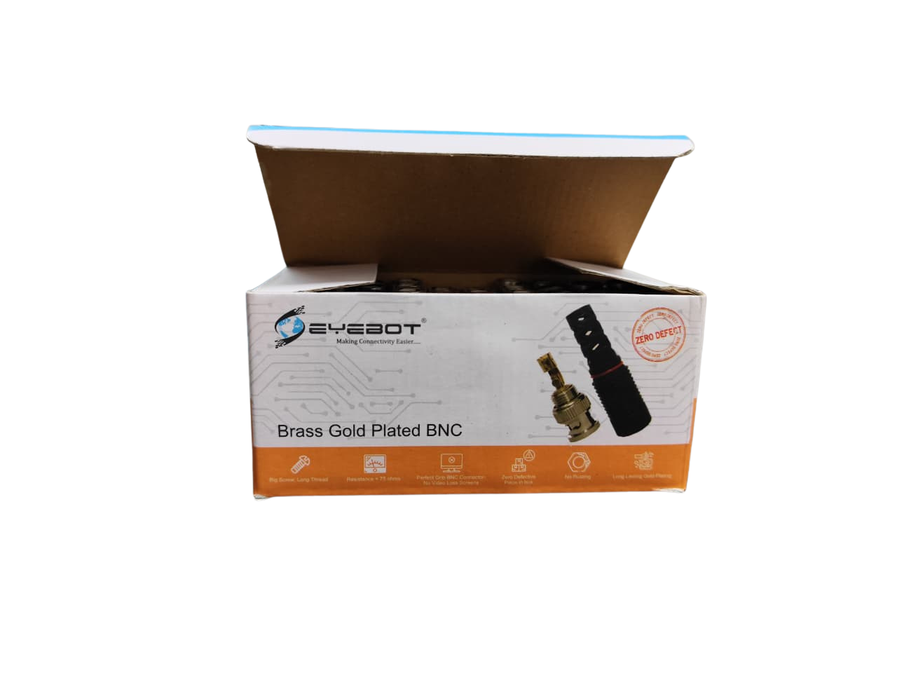 EyeBot Gold Plated Brass BNC