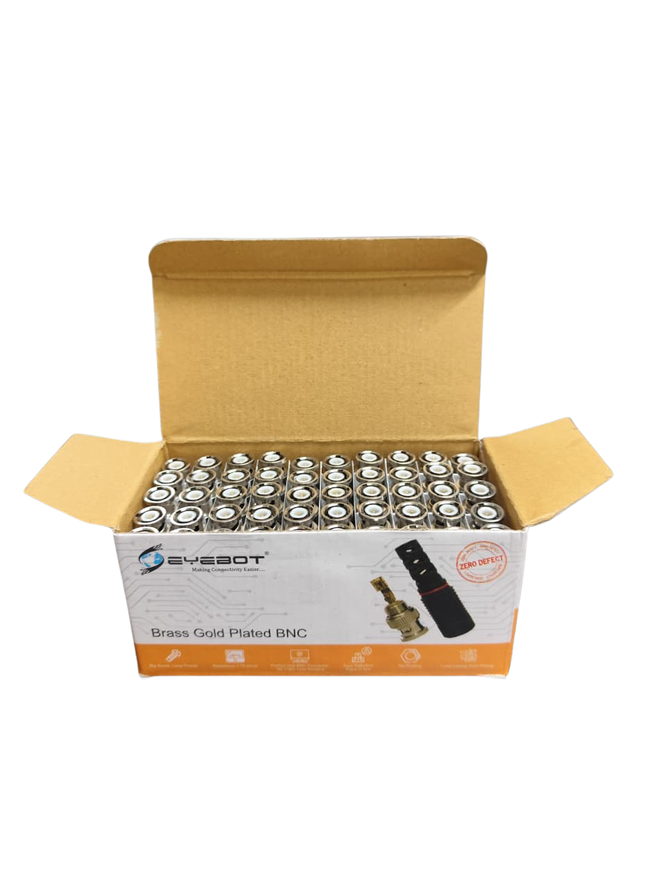 EyeBot Gold Plated Brass BNC